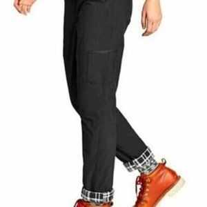 Brand New Women's Black EDDIE BAUER Fleece Pants